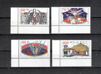 BRD Michelnummer 1411 - 1414 postfrisch EUL