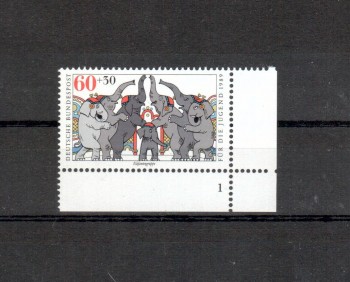 BRD Michelnummer 1411 postfrisch EUR Formnr.1 BRD Michelnummer 1411 postfrisch EUR Formnr.1