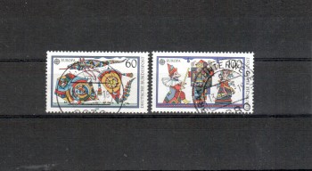 BRD Michelnummer 1417 - 1418 gestempelt