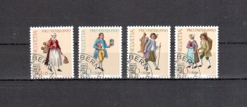 Schweiz Michelnummer 1417 - 1420 gestempelt Schweiz Michelnummer 1417 - 1420 gestempelt