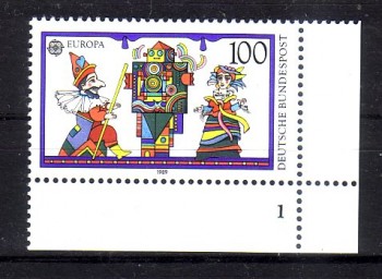 BRD Michelnummer 1418 postfrisch EUR Formnr.1 BRD Michelnummer 1418 postfrisch EUR Formnr.1