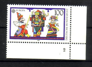 BRD Michelnummer 1418 postfrisch EUR Formnr.2 BRD Michelnummer 1418 postfrisch EUR Formnr.2