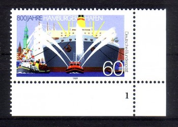 BRD Michelnummer 1419 postfrisch EUR Formnr.1 BRD Michelnummer 1419 postfrisch EUR Formnr.1
