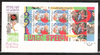 Niederlande Michelnummer 1423 - 1425 Block 35 FDC