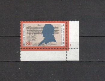 BRD Michelnummer 1425 postfrisch EUR Formnr.1 BRD Michelnummer 1425 postfrisch EUR Formnr.1