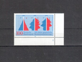 BRD Michelnummer 1426 postfrisch EUR Formnr.1 BRD Michelnummer 1426 postfrisch EUR Formnr.1