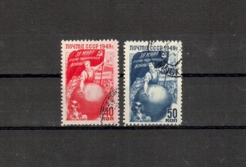 Sowjetunion Michelnummer 1430 - 1431 gestempelt Sowjetunion Michelnummer 1430 - 1431 gestempelt