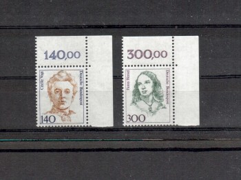 BRD Michelnummer 1432 - 1433 postfrisch EOR