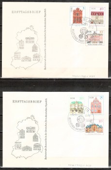 DDR Michelnummer 1434 - 1439 FDC DDR Michelnummer 1434 - 1439 FDC