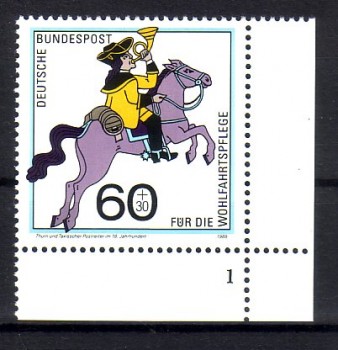 BRD Michelnummer 1437 postfrisch EUR Formnr.1