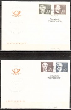 DDR Michelnummer 1440 - 1443 FDC