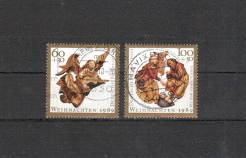 BRD Michelnummer 1442 - 1443 gestempelt