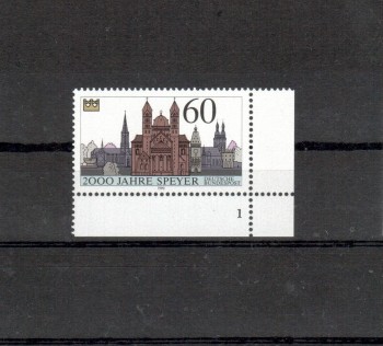 BRD Michelnummer 1444 postfrisch EUR Formnr.1