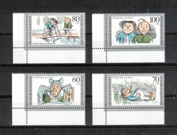 BRD Michelnummer 1455 - 1458 postfrisch EUL