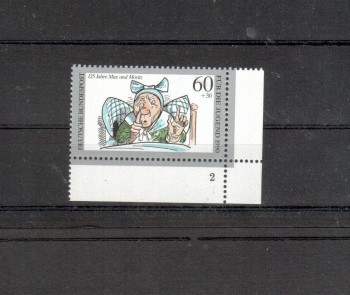 BRD Michelnummer 1455 postfrisch EUR Formnr.2