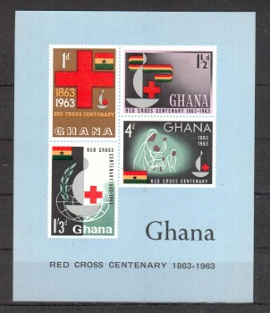 Ghana Michelnummer 145 - 148 B Block 8 postfrisch 