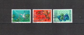 Schweiz Michelnummer 1465 - 1467 gestempelt