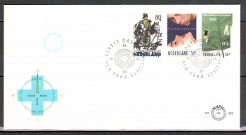 Niederlande Michelnummer 1465 - 1467 FDC