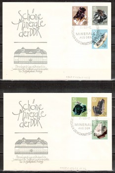 DDR Michelnummer 1468 - 1473 FDC