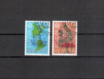 Schweiz Michelnummer 1468 - 1469 gestempelt