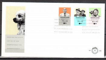 Niederlande Michelnummer 1474 - 1476 FDC