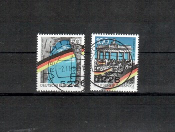 BRD Michelnummer 1481 - 1482 II gestempelt