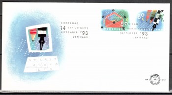 Niederlande Michelnummer 1488 - 1489 FDC