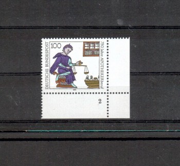 BRD Michelnummer 1490 postfrisch EUR Formnr.2 BRD Michelnummer 1490 postfrisch EUR Formnr.2