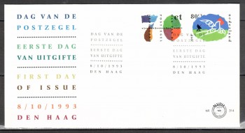 Niederlande Michelnummer 1490 - 1491 FDC