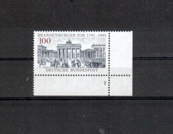 BRD Michelnummer 1492 postfrisch EUR Formnr.1 BRD Michelnummer 1492 postfrisch EUR Formnr.1