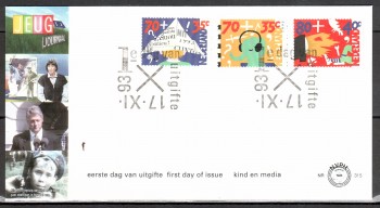 Niederlande Michelnummer 1492 - 1494 FDC