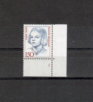 BRD Michelnummer 1497 postfrisch EUR Formnr.1 BRD Michelnummer 1497 postfrisch EUR Formnr.1