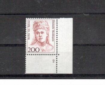 BRD Michelnummer 1498 postfrisch EUR Formnr.2 BRD Michelnummer 1498 postfrisch EUR Formnr.2