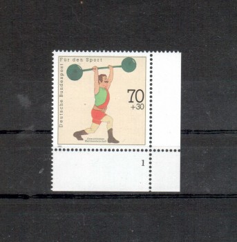 BRD Michelnummer 1499 postfrisch EUR Formnr.1 BRD Michelnummer 1499 postfrisch EUR Formnr.1