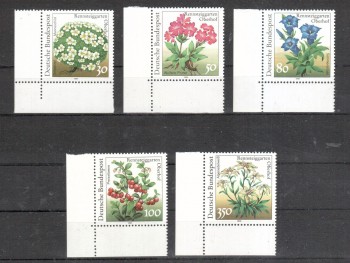 BRD Michelnummer 1505 - 1509 postfrisch EUL