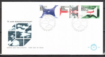 Niederlande Michelnummer 1508 - 1510 FDC