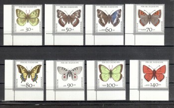 BRD Michelnummer 1512 - 1519 postfrisch EUL