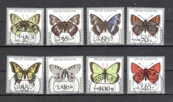 BRD Michelnummer 1512 - 1519 gestempelt BRD Michelnummer 1512 - 1519 gestempelt