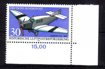 BRD Michelnummer 1522 postfrisch EUR ohne Formnr.