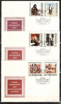 DDR Michelnummer 1528 - 1533 FDC DDR Michelnummer 1528 - 1533 FDC