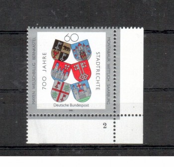 BRD Michelnummer 1528 postfrisch EUR Formnr.2