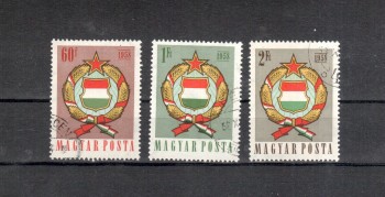 Ungarn Michelnummer 1528 - 1530 A gestempelt Ungarn Michelnummer 1528 - 1530 A gestempelt