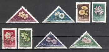 Ungarn Michelnummer 1534 - 1541 A gestempelt Ungarn Michelnummer 1534 - 1541 A gestempelt