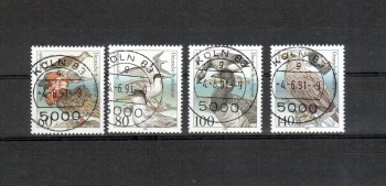 BRD Michelnummer 1539 - 1542 gestempelt BRD Michelnummer 1539 - 1542 gestempelt