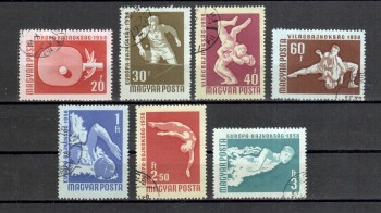 Ungarn Michelnummer 1542 - 1548 A gestempelt Ungarn Michelnummer 1542 - 1548 A gestempelt