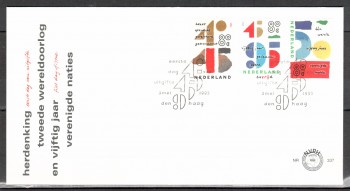 Niederlande Michelnummer 1543 - 1545 FDC