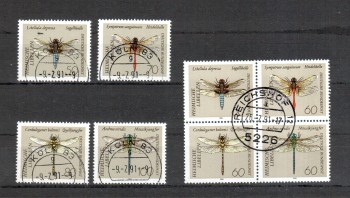 BRD Michelnummer 1545 - 1552 gestempelt BRD Michelnummer 1545 - 1552 gestempelt