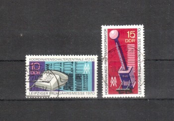 DDR Michelnummer 1551 - 1552 gestempelt