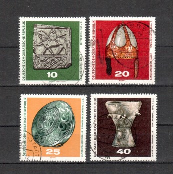 DDR Michelnummer 1553 - 1556 gestempelt
