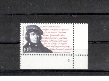 BRD Michelnummer 1555 postfrisch EUR Formnr.2